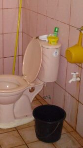 Toilet I used in the Philippines- Dipper