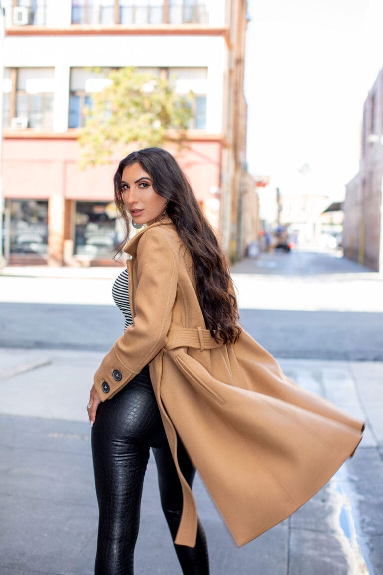 Sultry Coat in Camel main image 0
