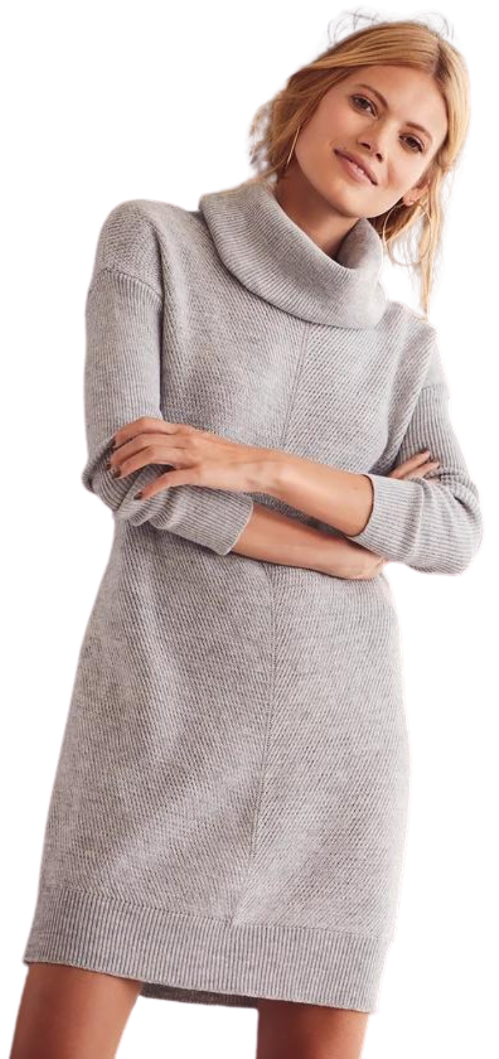 Lulus Tea Reader Light Grey Sweater Dress - The 13 Best Sweater Dresses on Amazon