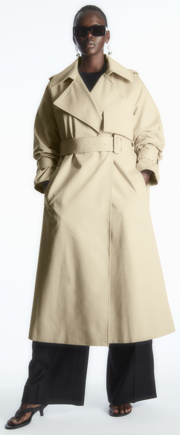 COS Classic Belted Trench Coat