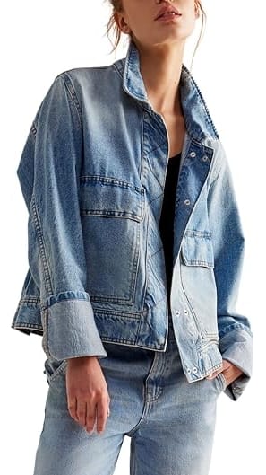 Women's Classic Blue Denim Jacket