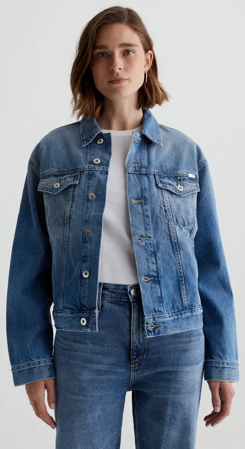 AG Ramie Denim Jacket