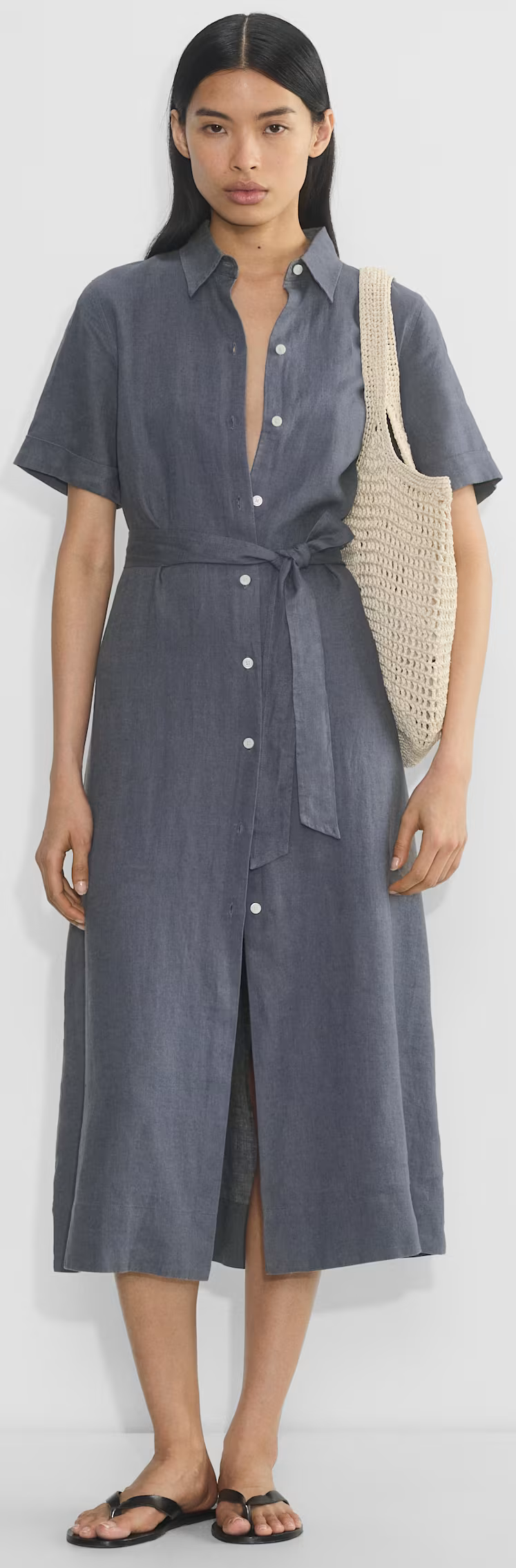 Aritzia Eleta Linen Dress