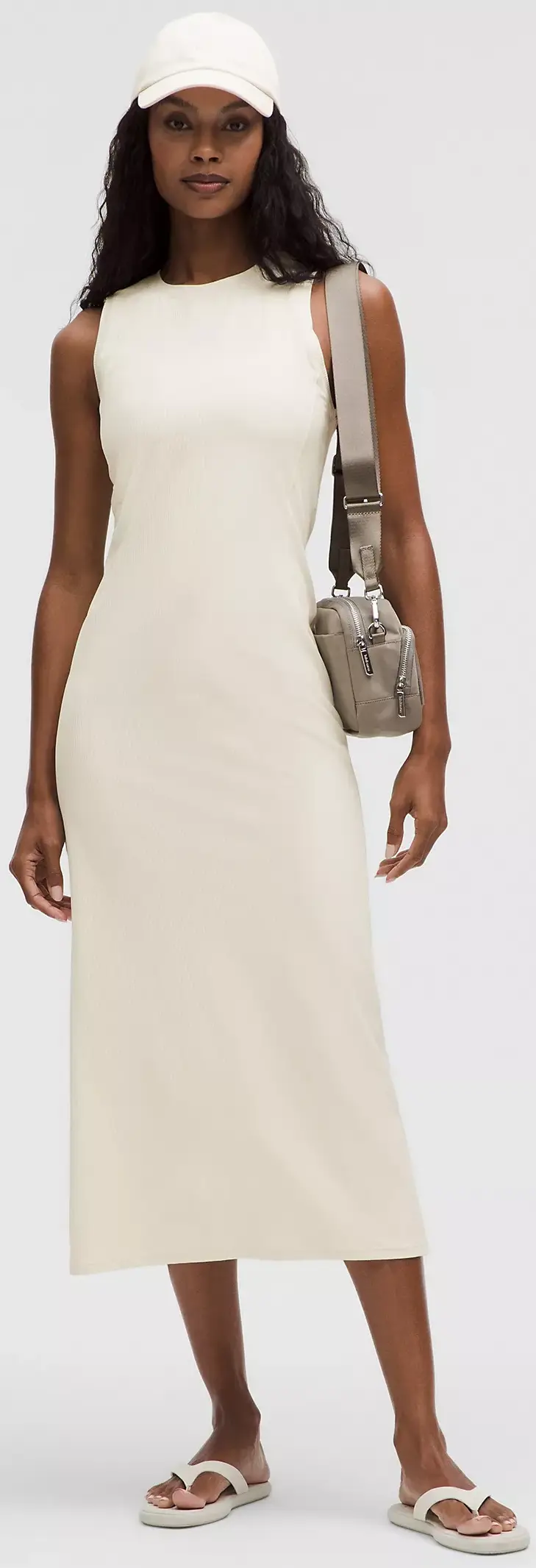Lululemon All Aligned Ribbed Midi Dress