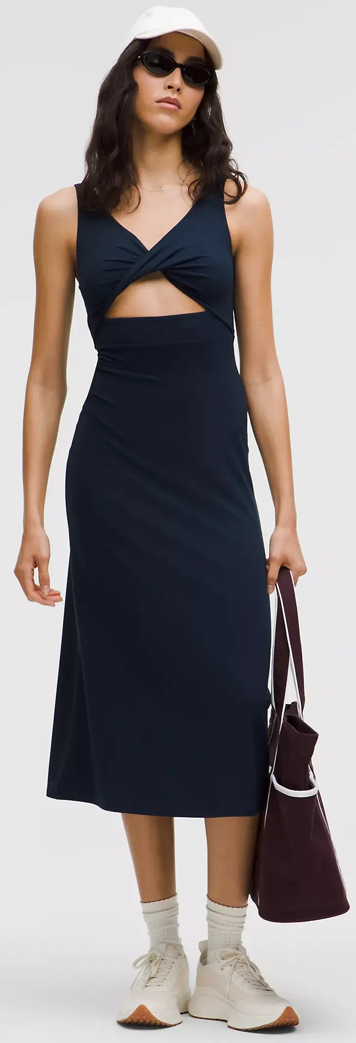Lululemon Nulu Twist-Front Midi Dress